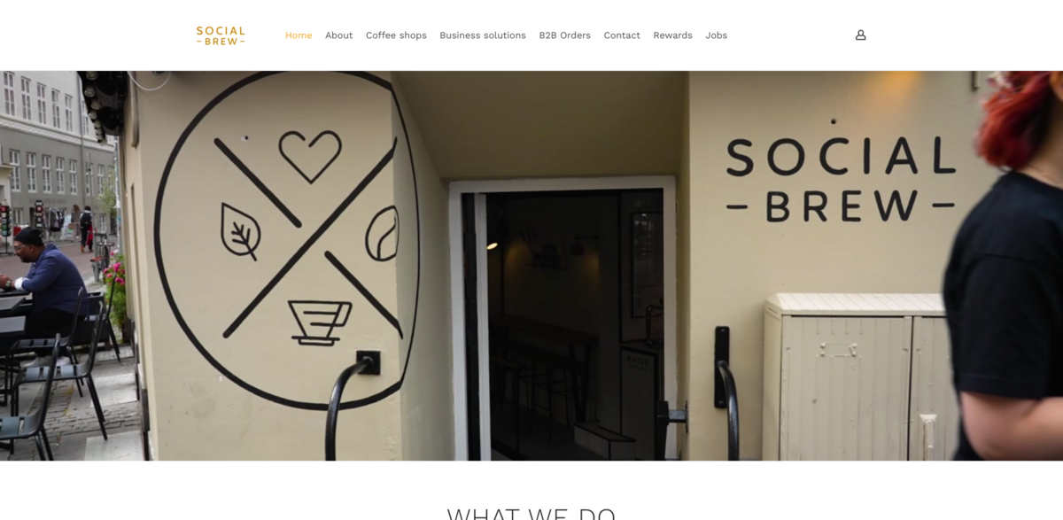 Social Brew coffee Copenhagen