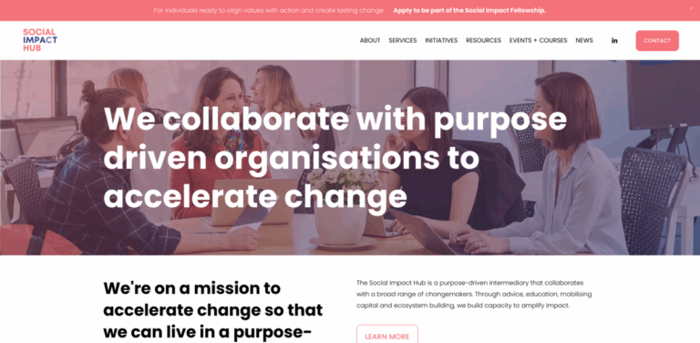 Social Impact Hub: Empowering Changemakers for Positive Impact
