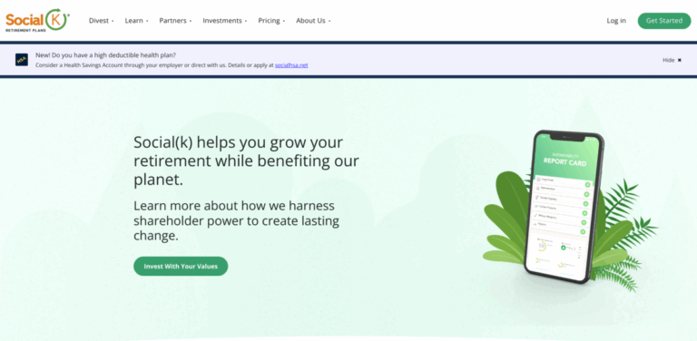 Social(k): A Sustainable Approach to Retirement Savings