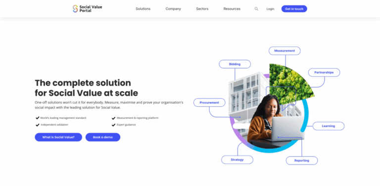 Social Value Portal: A Comprehensive Solution for Measuring Social Impact