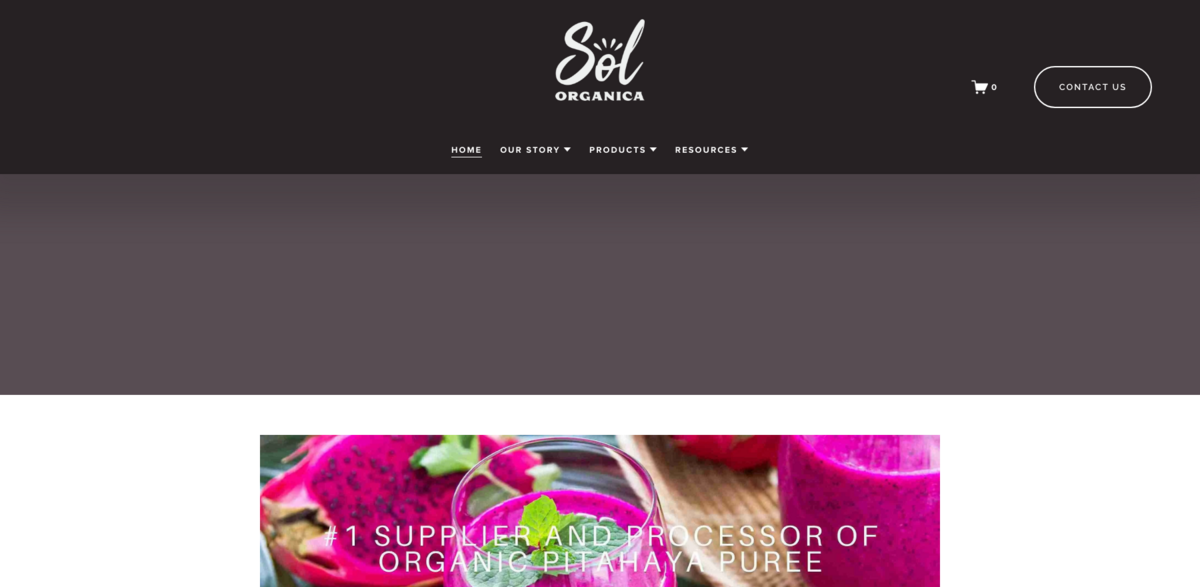 sustainable tropical fruit processing