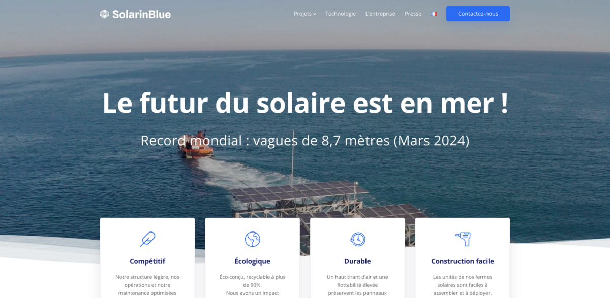 offshore solar technology