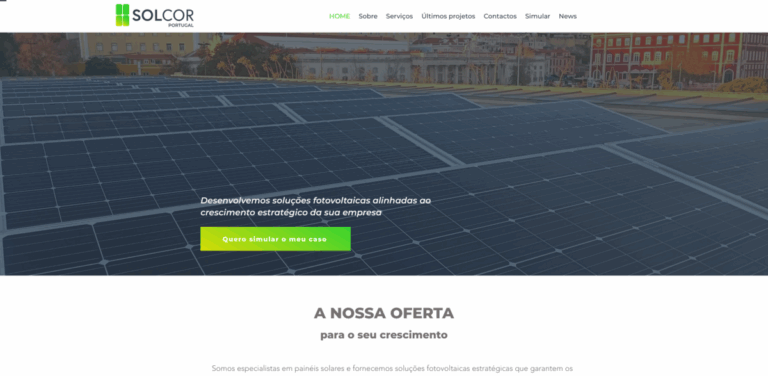 Solcor: Tailored Solar Panel Solutions for Sustainable Business Growth