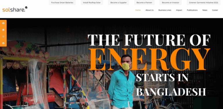 SOLshare: Empowering Bangladesh with Sustainable Energy Solutions
