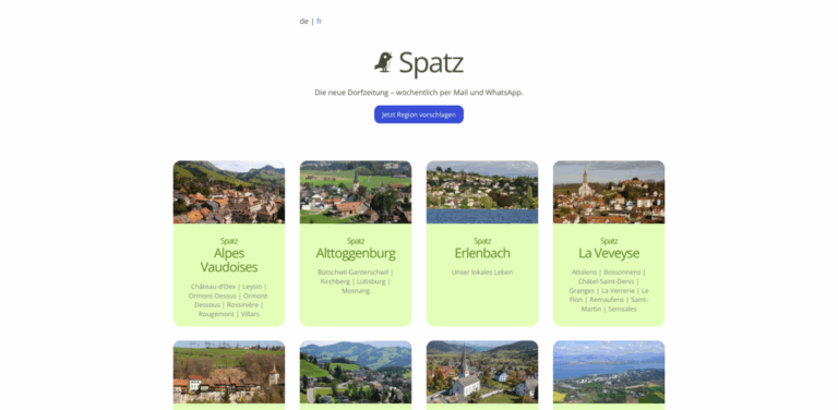 SPATZ: Your Local Village Newspaper Delivered Digitally