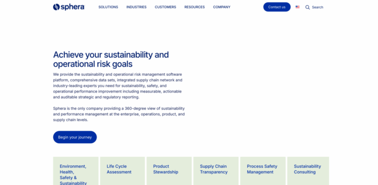 Sphera: Comprehensive Sustainability and Operational Risk Management Solutions