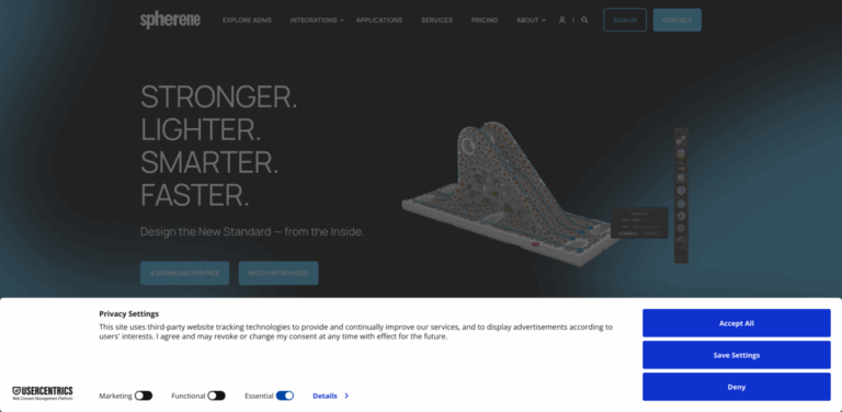 Spherene: Transforming Additive Manufacturing with Adaptive Density Minimal Surfaces