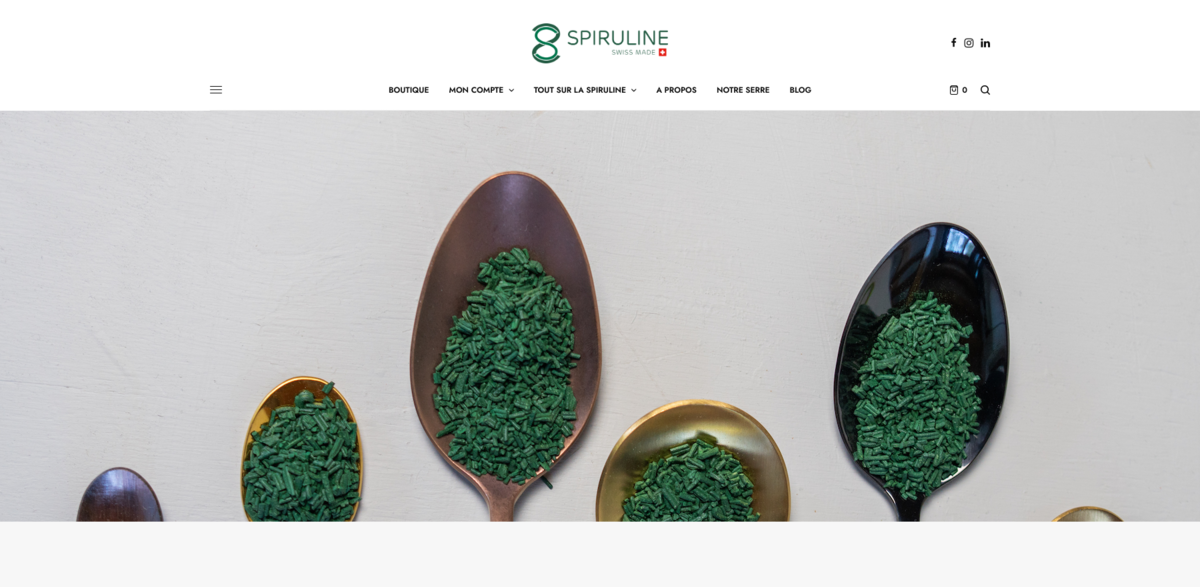artisanal spirulina Lonay