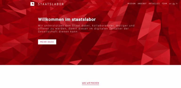 Staatslabor: Transforming Public Administration for a Digital Future