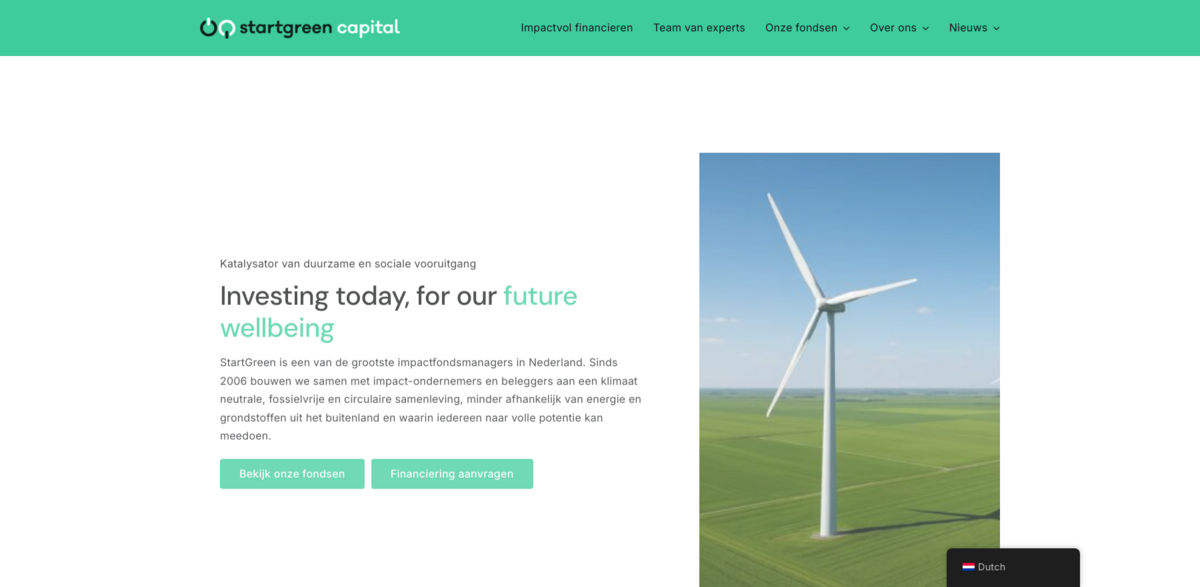 StartGreen impact investing