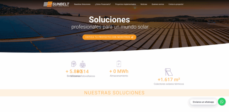 STC Sunbelt SpA: Expert Solar Energy Solutions for Chile