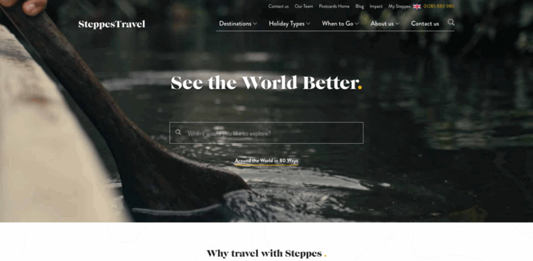 Steppes Travel: Purpose-Driven Journeys for Conservation and Community