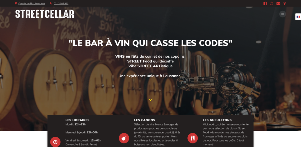 StreetCellar wine bar