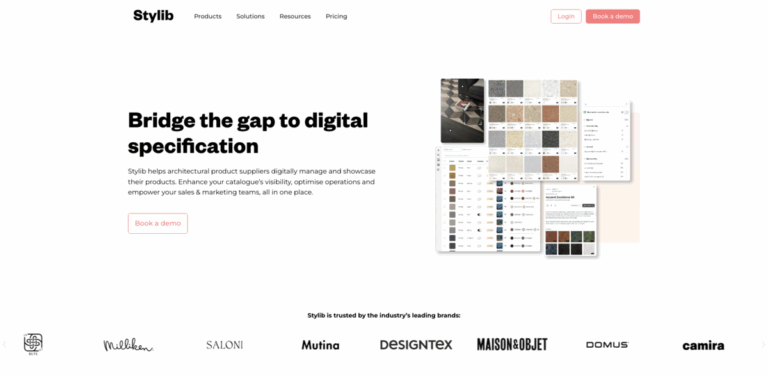 Stylib Hub: Smart Catalogue Management for Architectural Product Companies