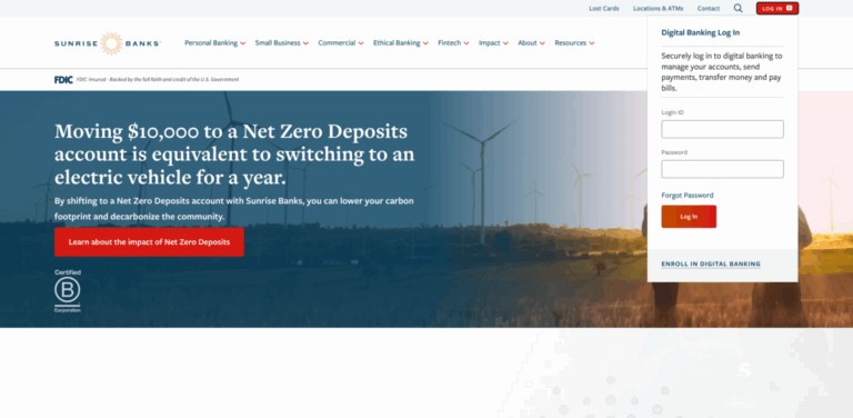 Sunrise Banks: A Community Bank Committed to Social Responsibility and Financial Empowerment