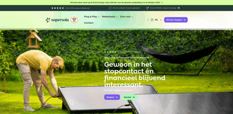 Supersola: Easy Plug & Play Solar Energy Solutions