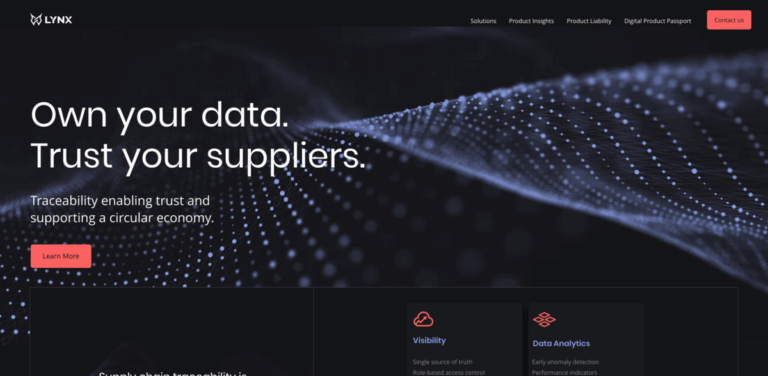 Lynx: Enhancing Supply Chain Traceability for Sustainable Business Practices