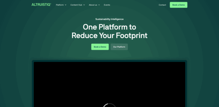 Sustainability Data Platform: Transforming Corporate Emissions Tracking