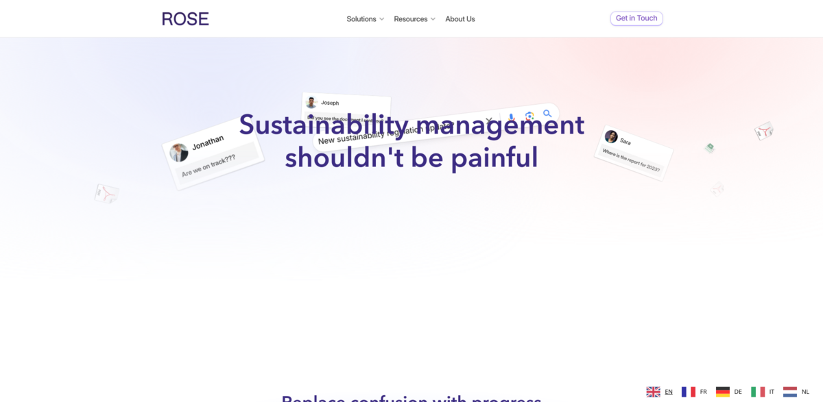 sustainability management