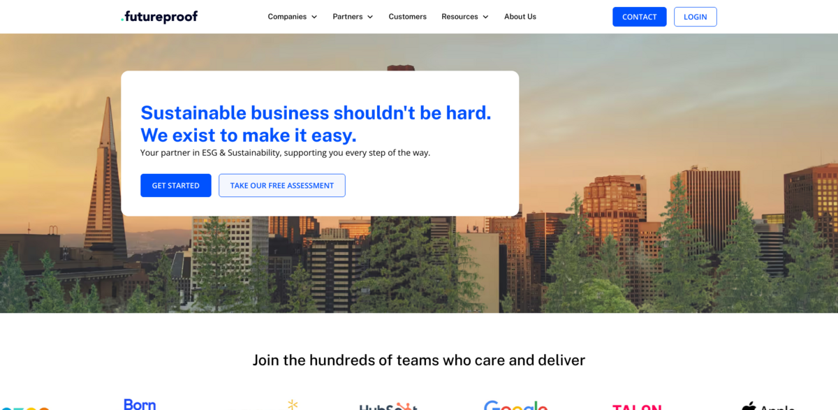 sustainability platform