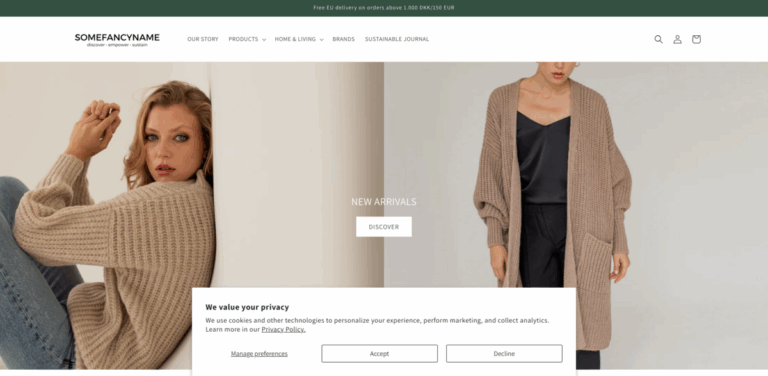 SOMEFANCYNAME.com: Your Destination for Sustainable Fashion and Lifestyle Brands