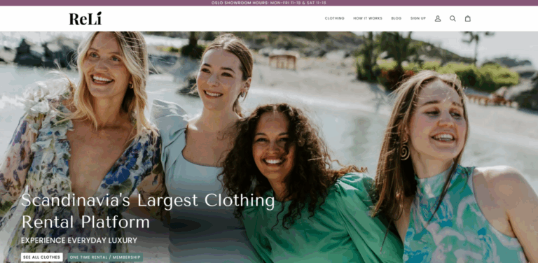 ReLi Norge: Sustainable Fashion Rental for a Conscious Wardrobe