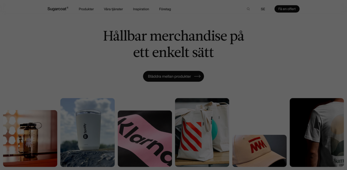 sustainable merchandise