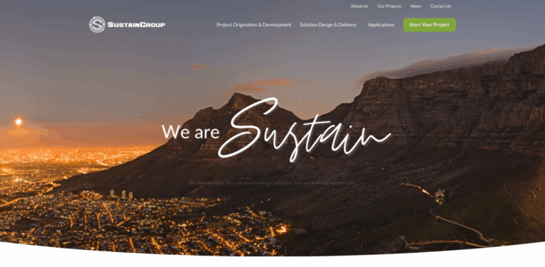 SustainGroup: Delivering Clean Energy Solutions Across Africa
