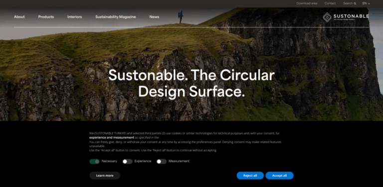 Sustonable: Transforming Waste into Beautiful, Practical Surfaces