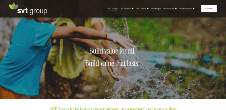 SVT Group: Impact Measurement and Management for Lasting Value