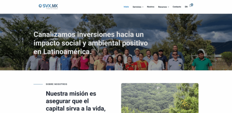 SVX MX: Driving Impact Investments for Social and Environmental Change