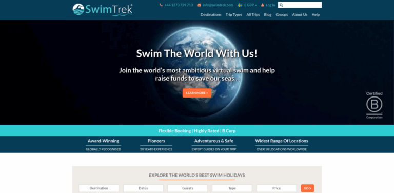 SwimTrek: Unique Swimming Adventure Holidays Across Stunning Destinations