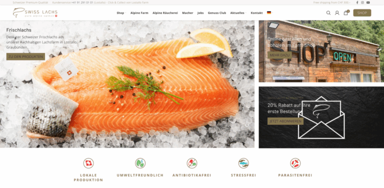 SWISS LACHS: Sustainable Salmon Farming in Switzerland