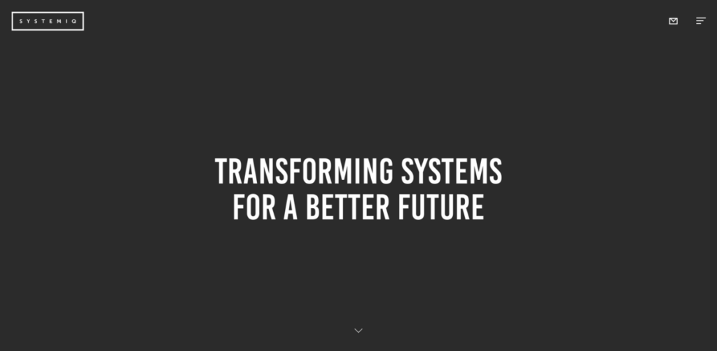 Systemiq - Driving System Change for a Better Tomorrow