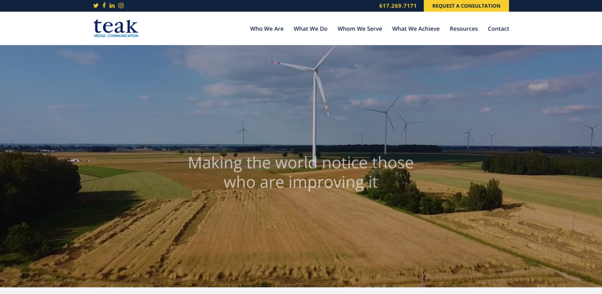 Teak Media + Communication