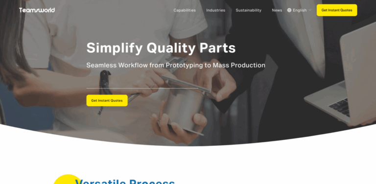 Teamsworld: Your Trusted Partner in Precision Manufacturing Services