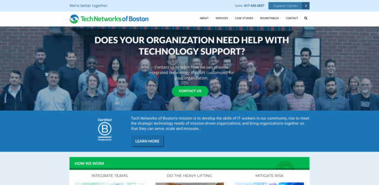 Tech Networks of Boston: Your Partner in IT Solutions and Community Impact