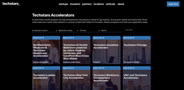 Techstars Accelerators: Empowering Startups with Mentorship and Funding