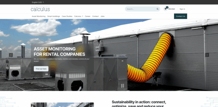 Calculus: Smart Telematics Solutions for Rental Companies and Facility Managers