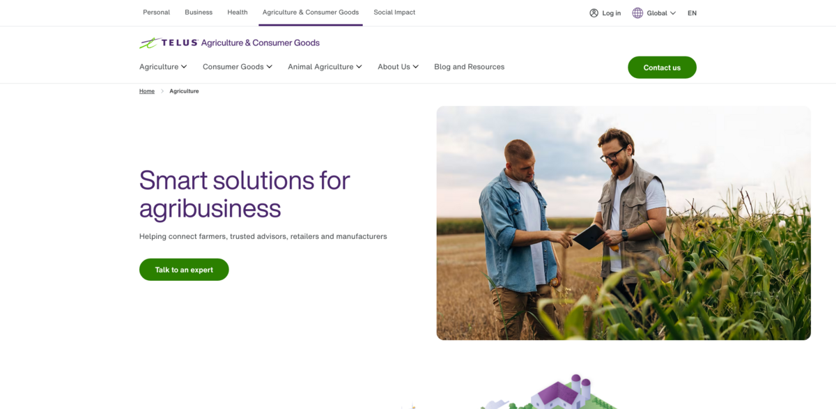 TELUS Agriculture & Consumer Goods