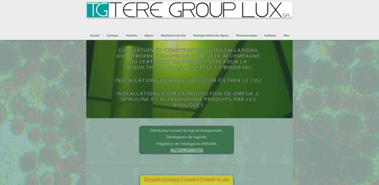 Teregroup: Transforming Algae into Sustainable Biodiesel and Carbon Solutions