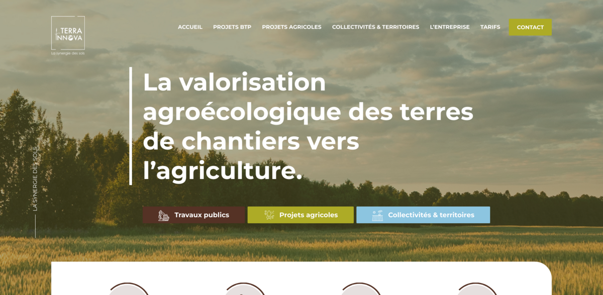 valorization of construction soils