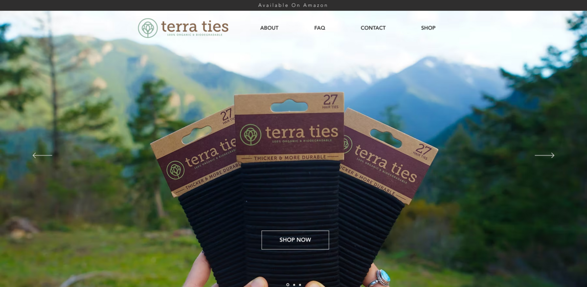 eco-friendly hair ties