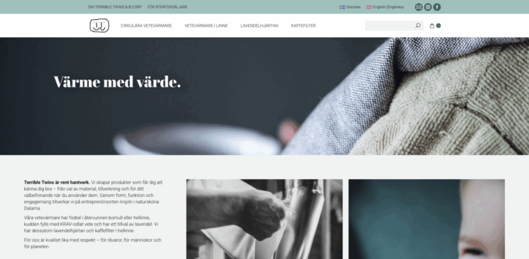 Terrible Twins: Crafting Sustainable Comfort with Quality Products