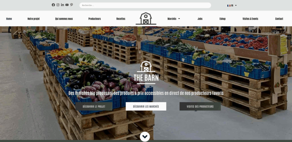 Bio Market Discover The Barn: Sustainable Food Markets in Brussels and Antwerp