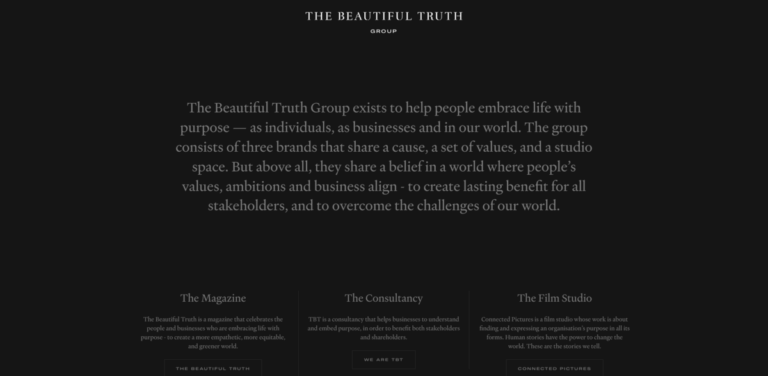 The Beautiful Truth Group: Empowering Purpose-Driven Living