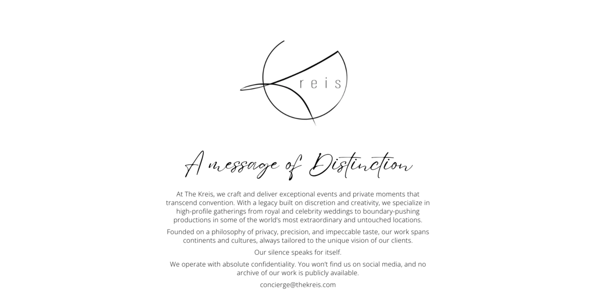 exclusive event planning