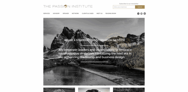 The Passion Institute: Empowering Leaders for Sustainable Transformation
