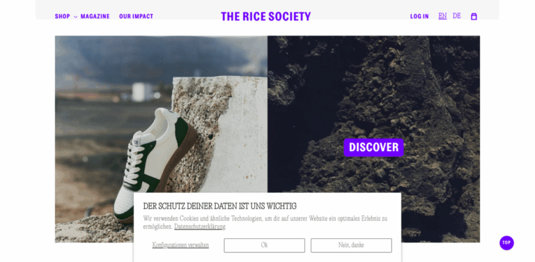 The Rice Society: Sustainable Footwear and Eco-Friendly Fashion