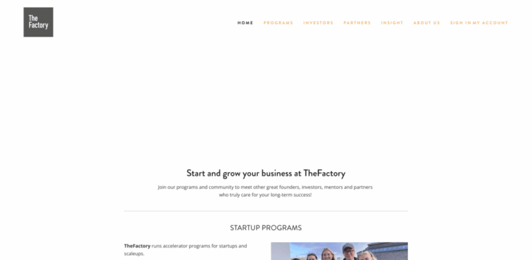 THEFACTORY: A Community Hub for Entrepreneurs and Startups